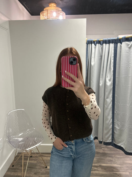 High Neck Lace Top
