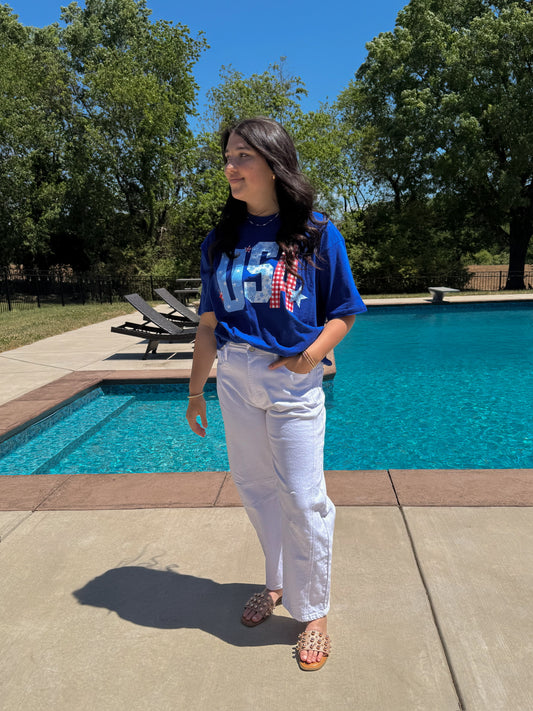 USA Oversized Tee