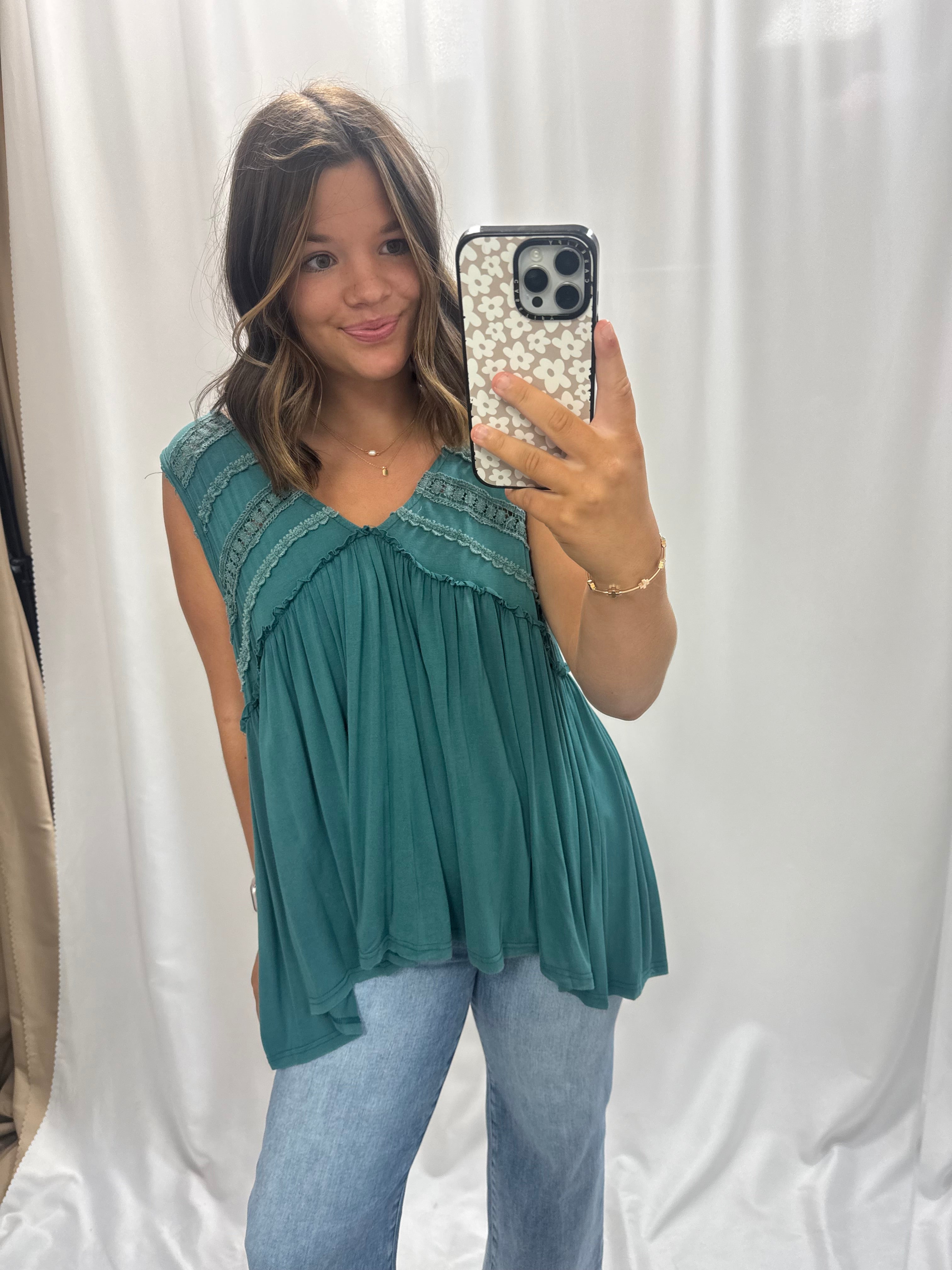 Basic Meets Feminine Tank