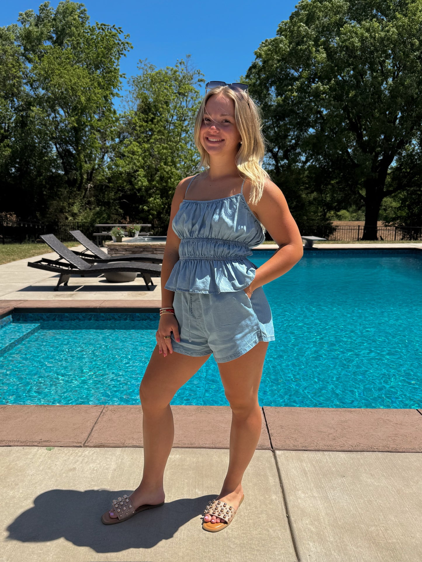 Flatter Me Peplum Top