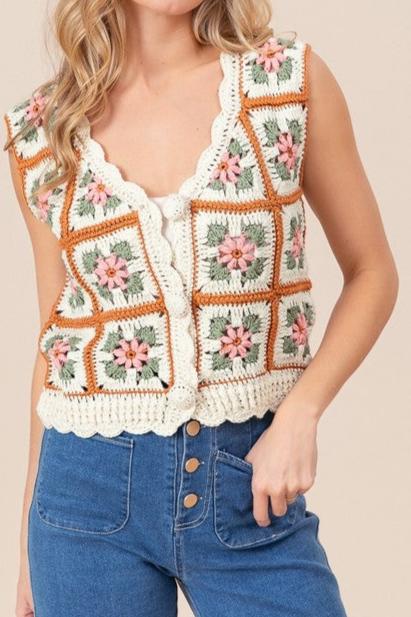 Granny Square Vest