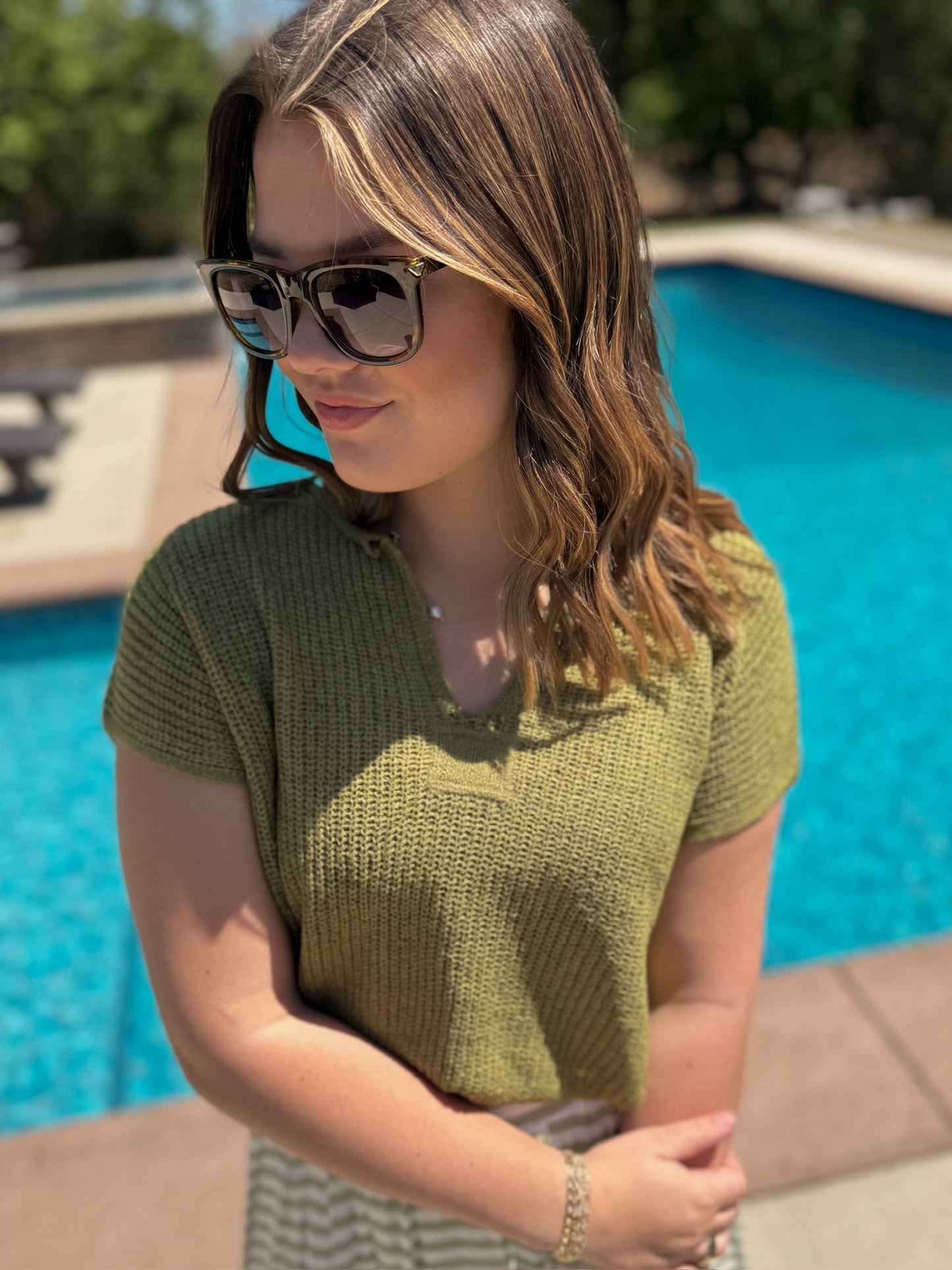Effortless Flow Knit Sweater Tank