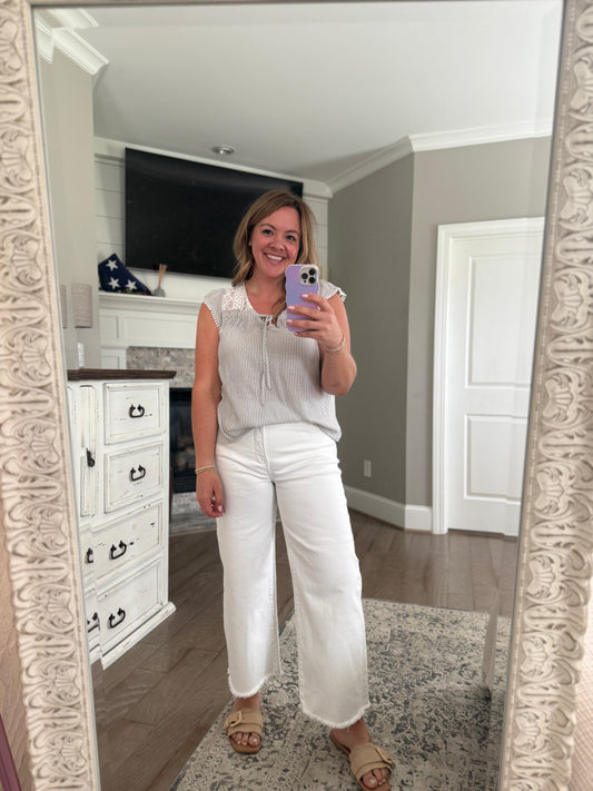 Driftlace Top