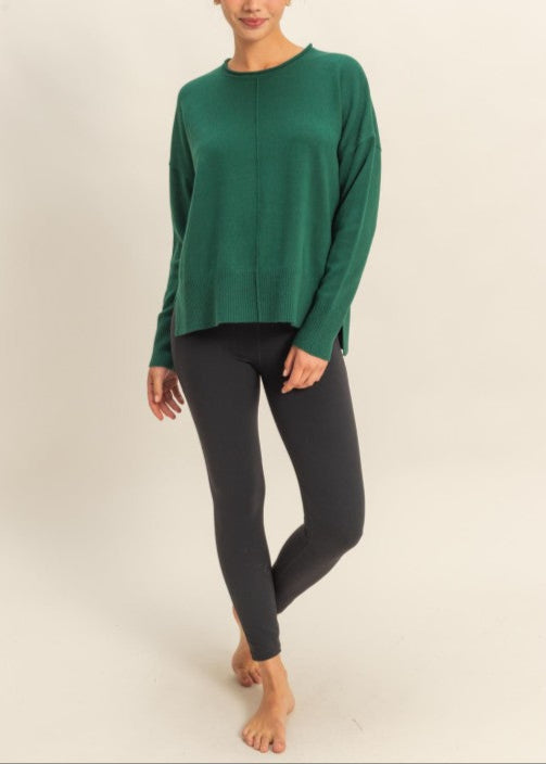 Drop Shoulder Sweater