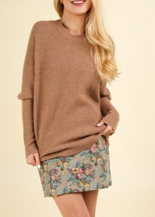 Raglan Sleeve Sweater