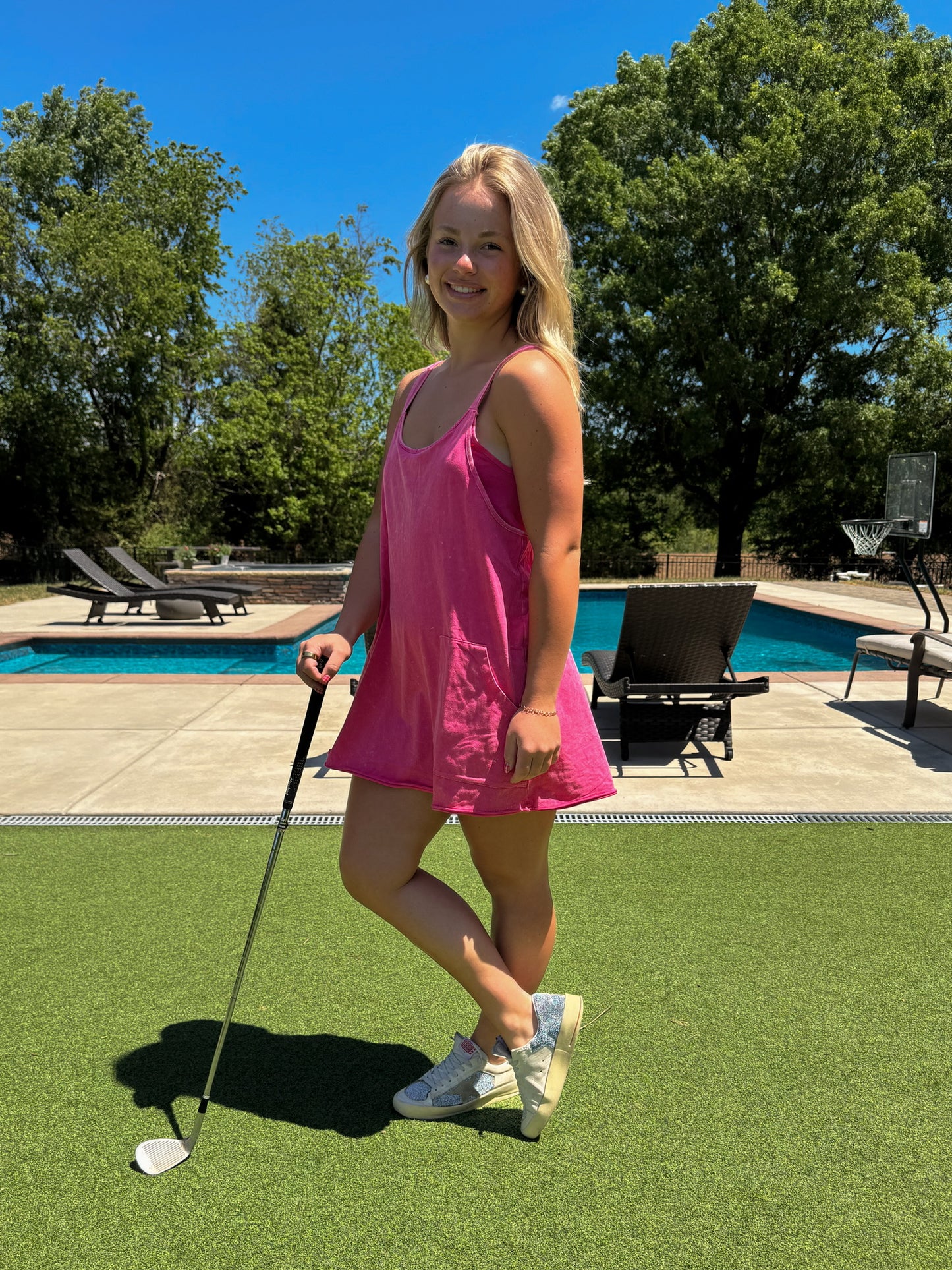 Summer Fun Mini Dress/W Shorts