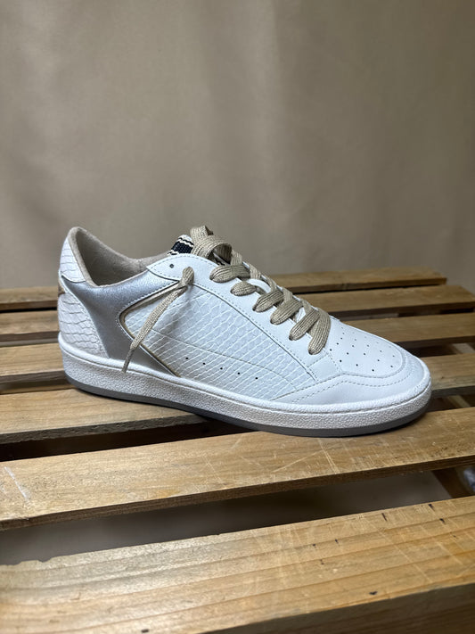 Park White Snake Sneaker