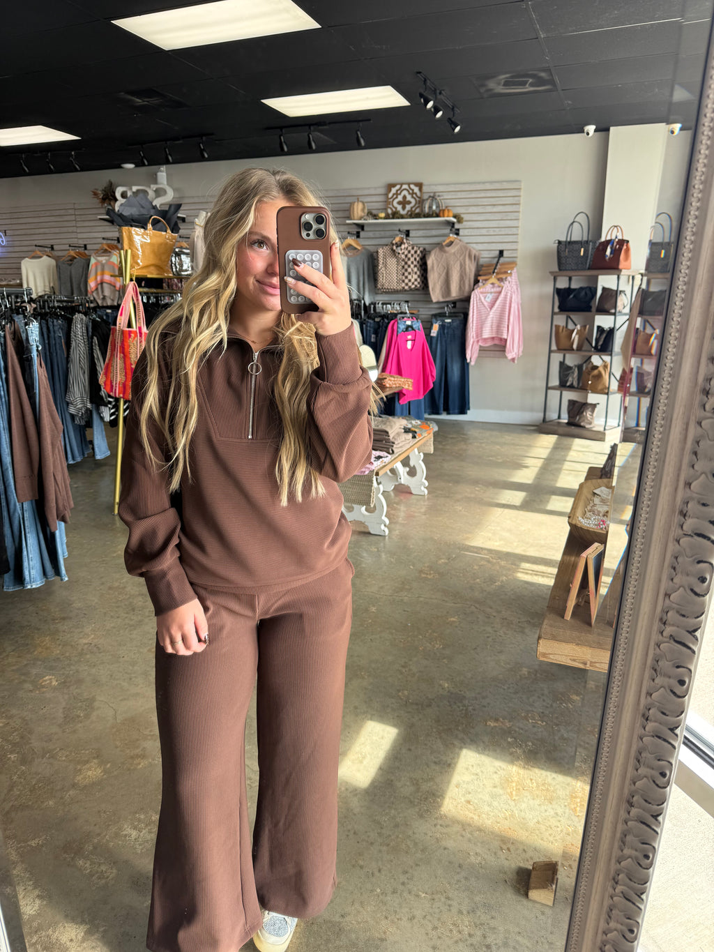 Brunch Time Ribbed Set