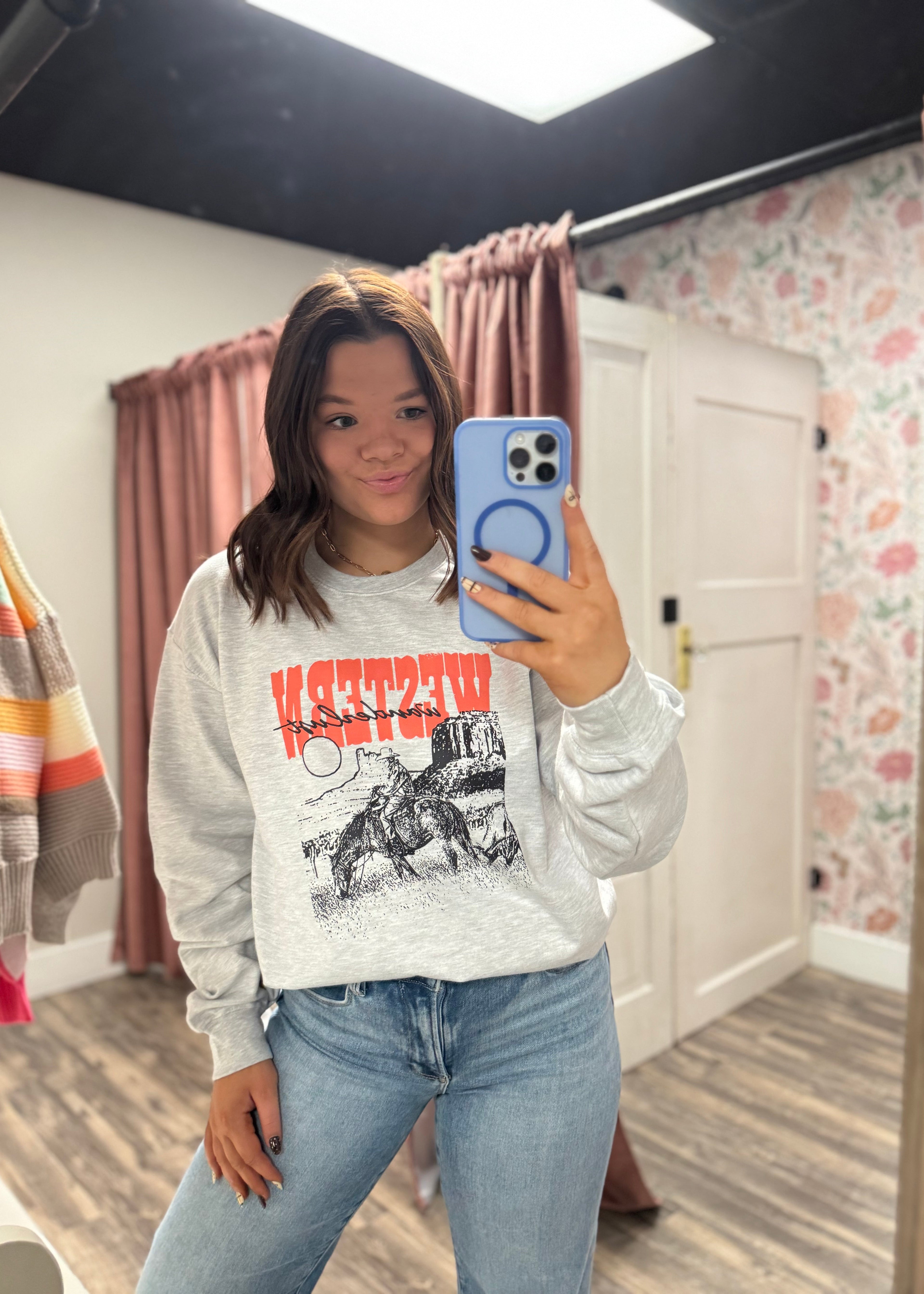 Western Cowboy Sweatshirt