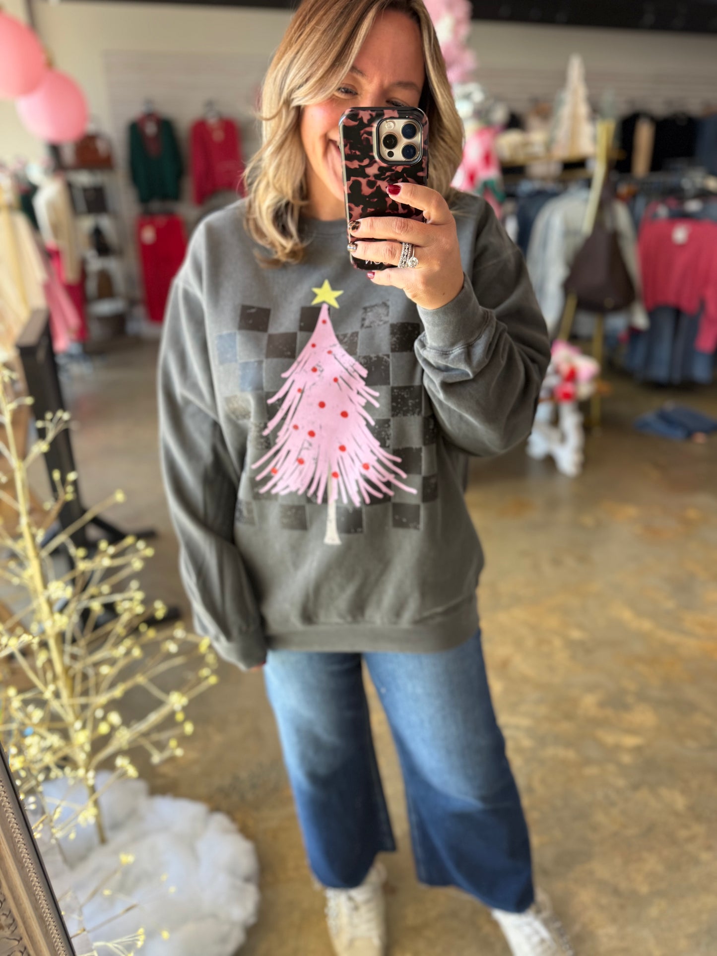 Checkered Christmas Crew