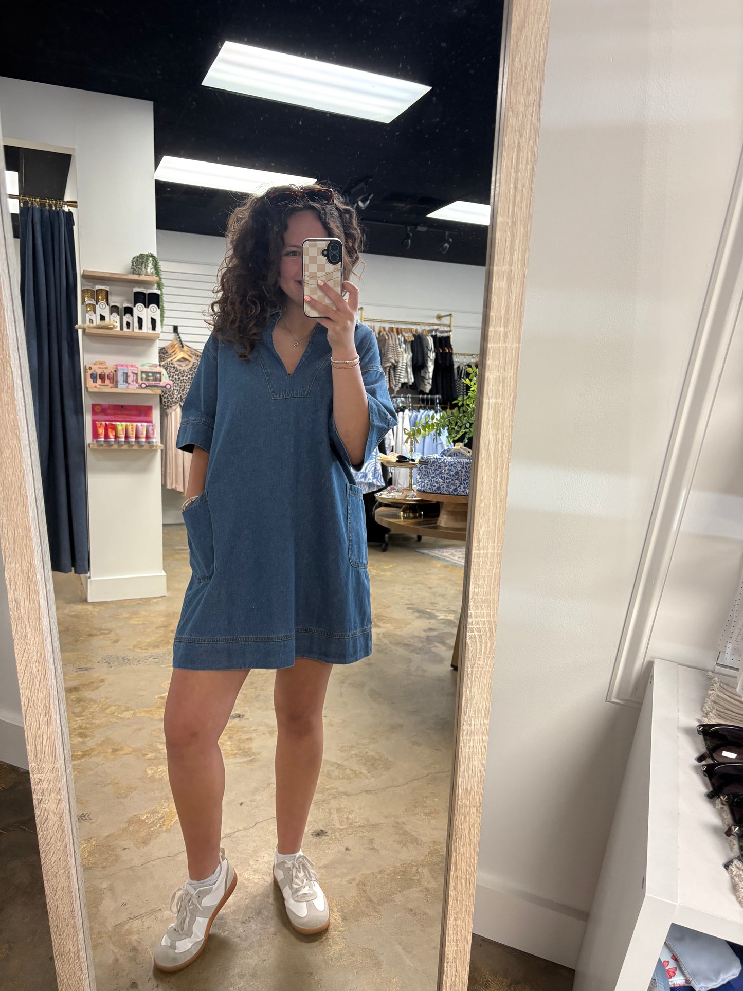 Add To Cart Denim Dress
