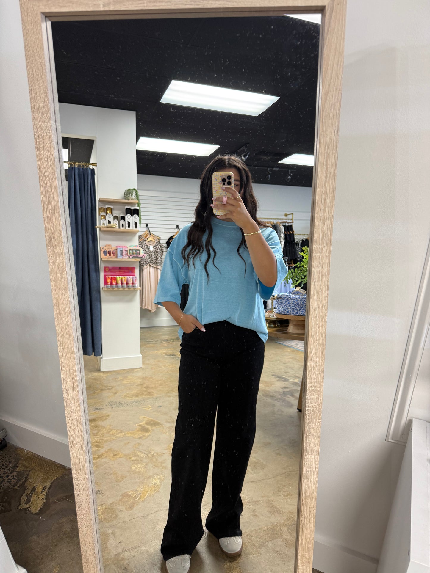 High Rise Wide Jeans