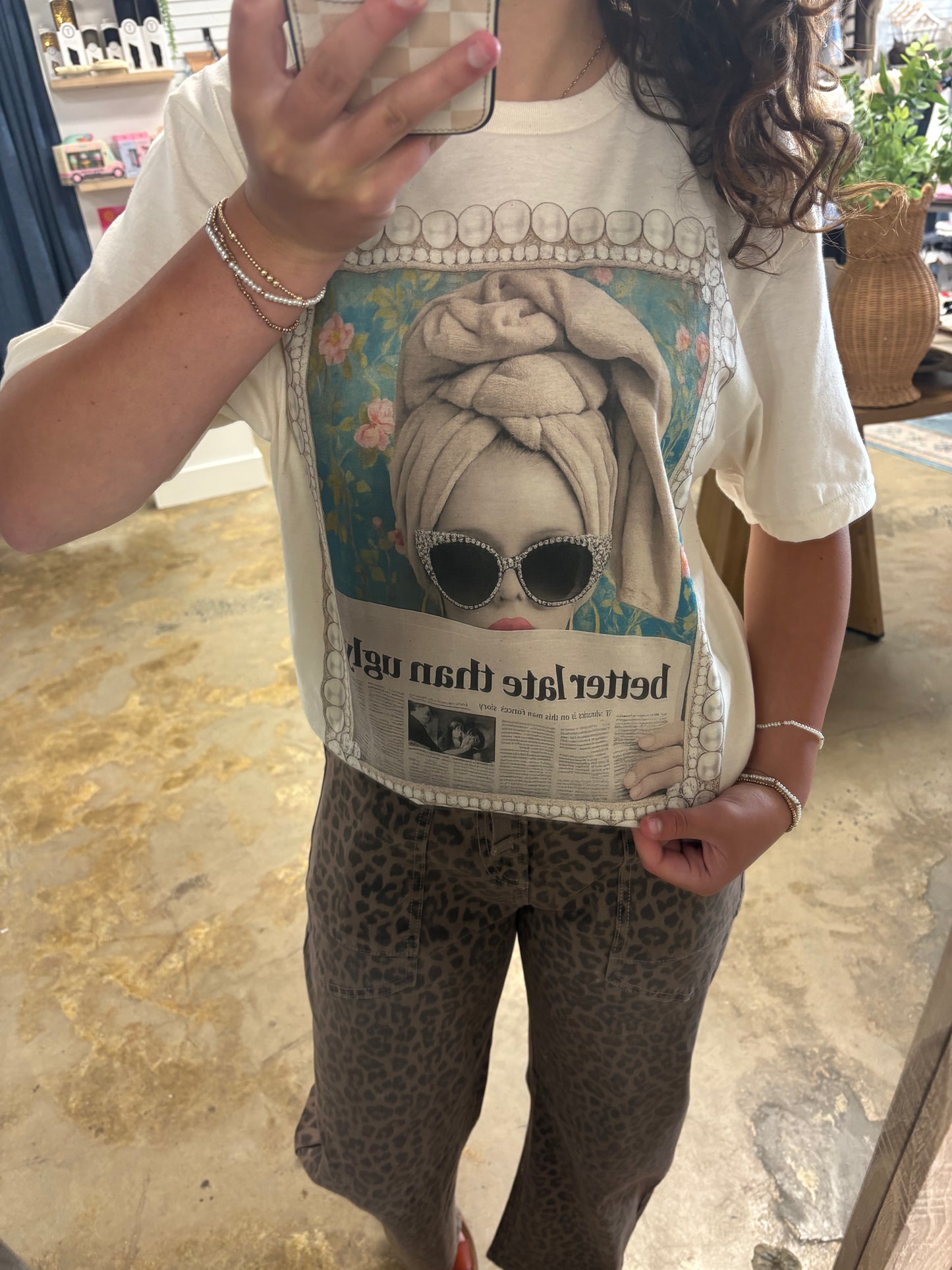 Better Late Than Ugly Tee