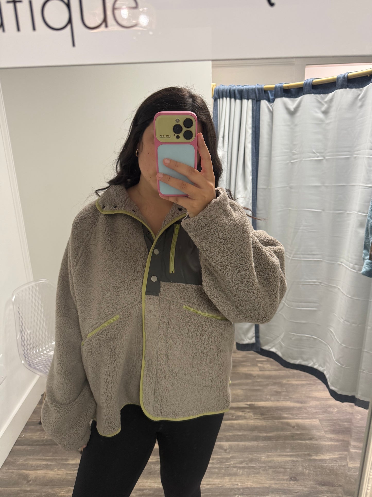 Cozy Season Sherpa Jacket