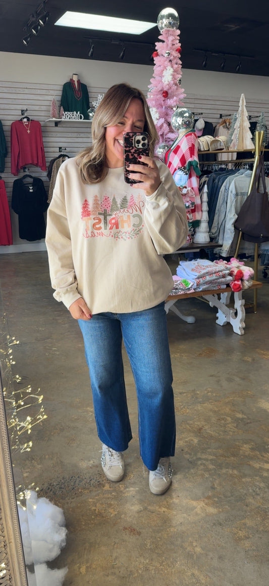 Merry in Neutrals Sweatshirt
