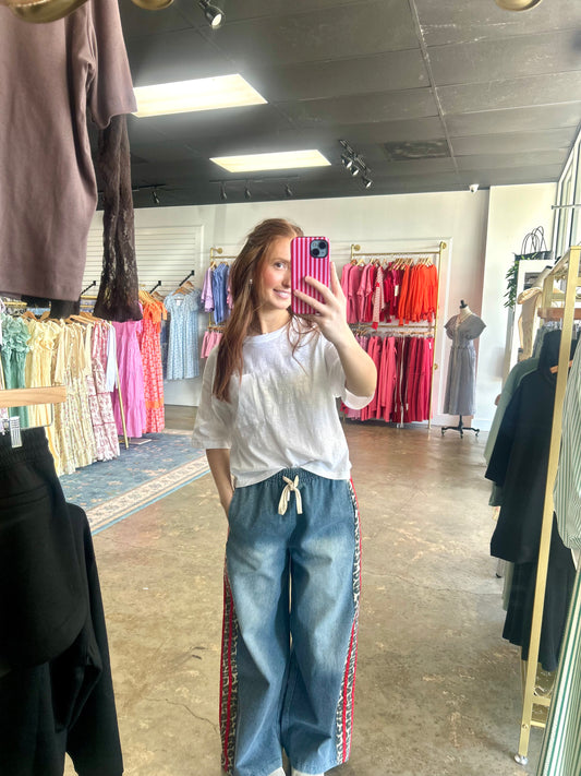 Wild Side Wide Leg Denim