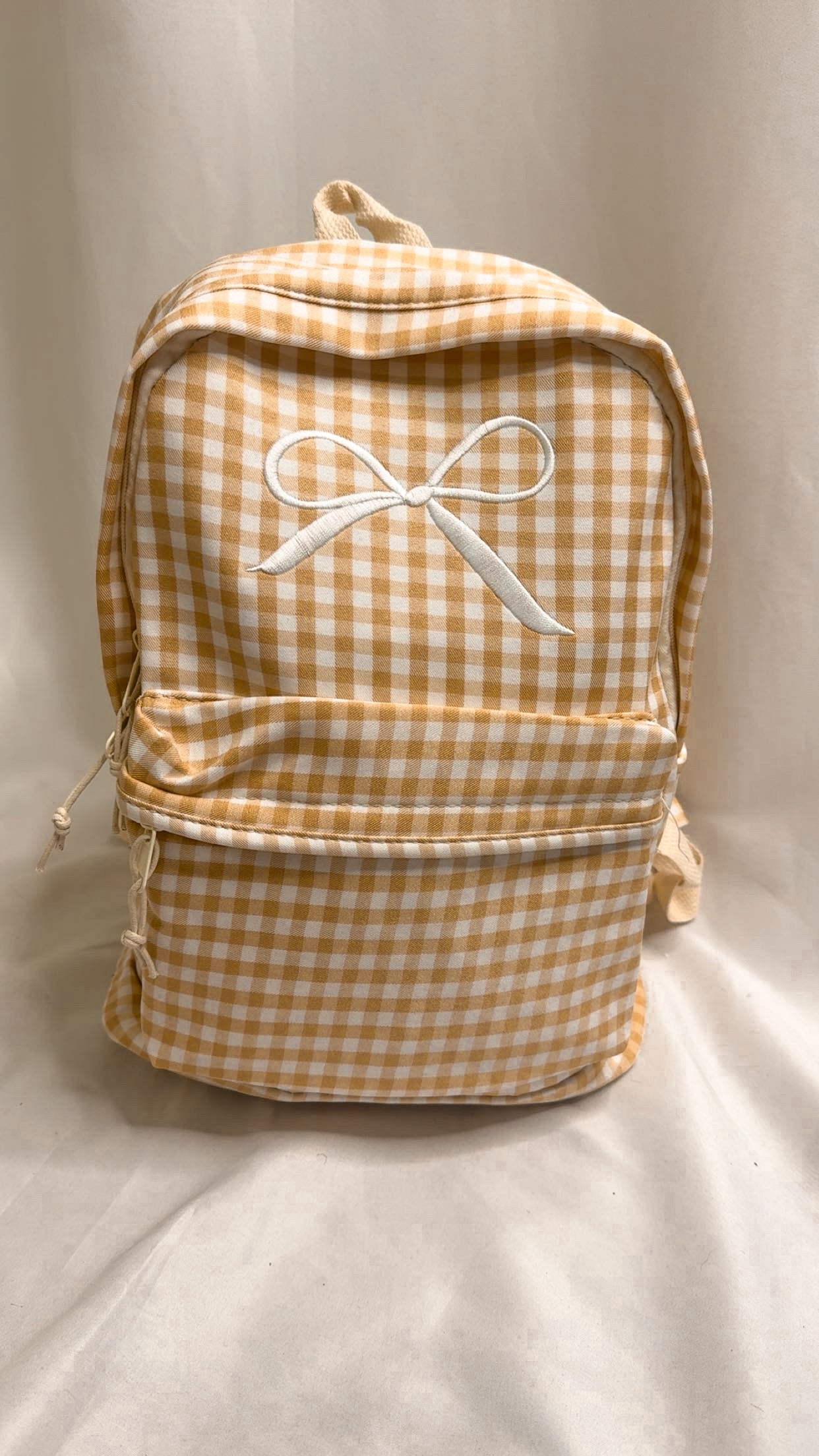 The Carolina Check Backpack
