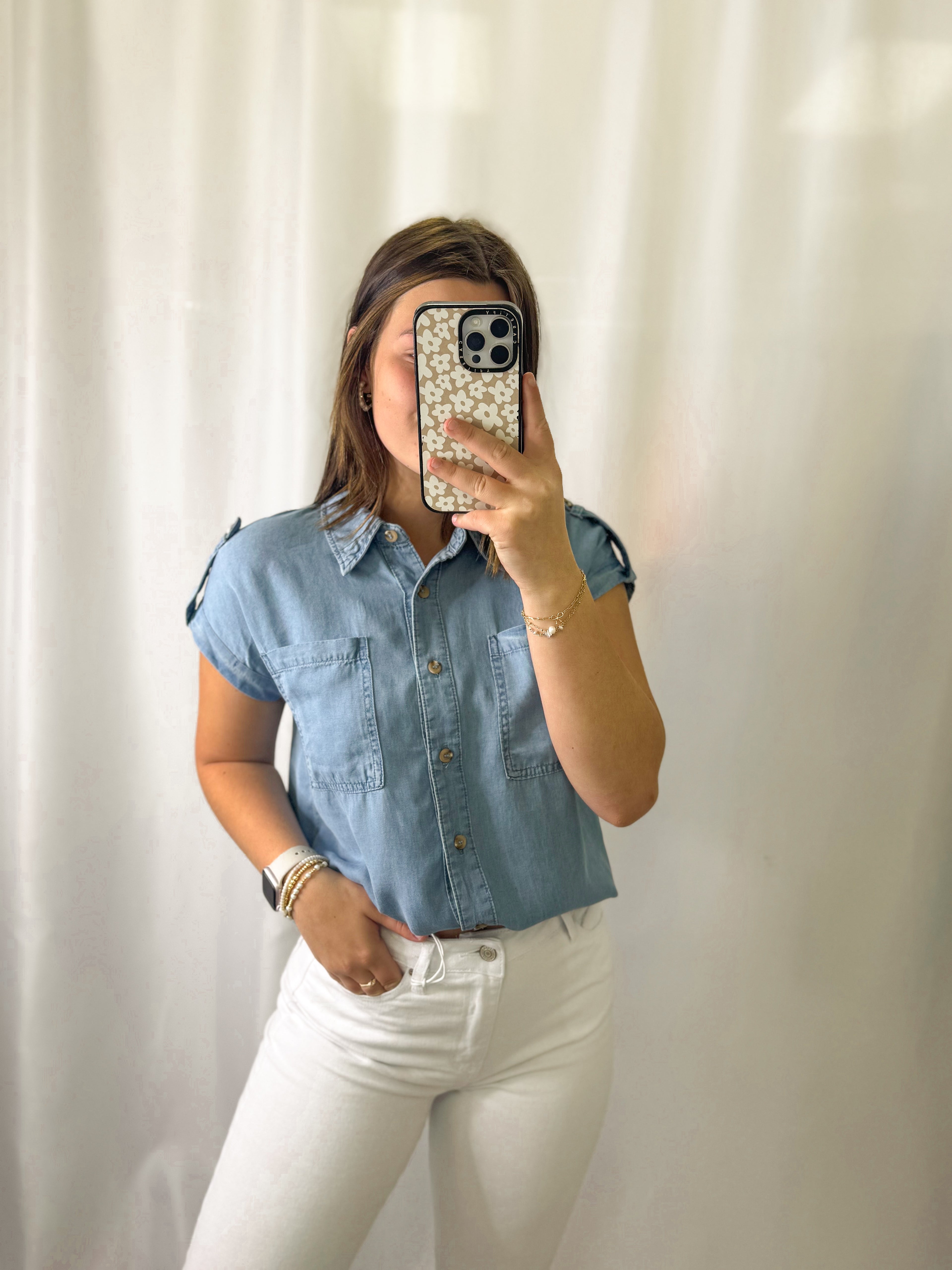 Chambray Favorite Top