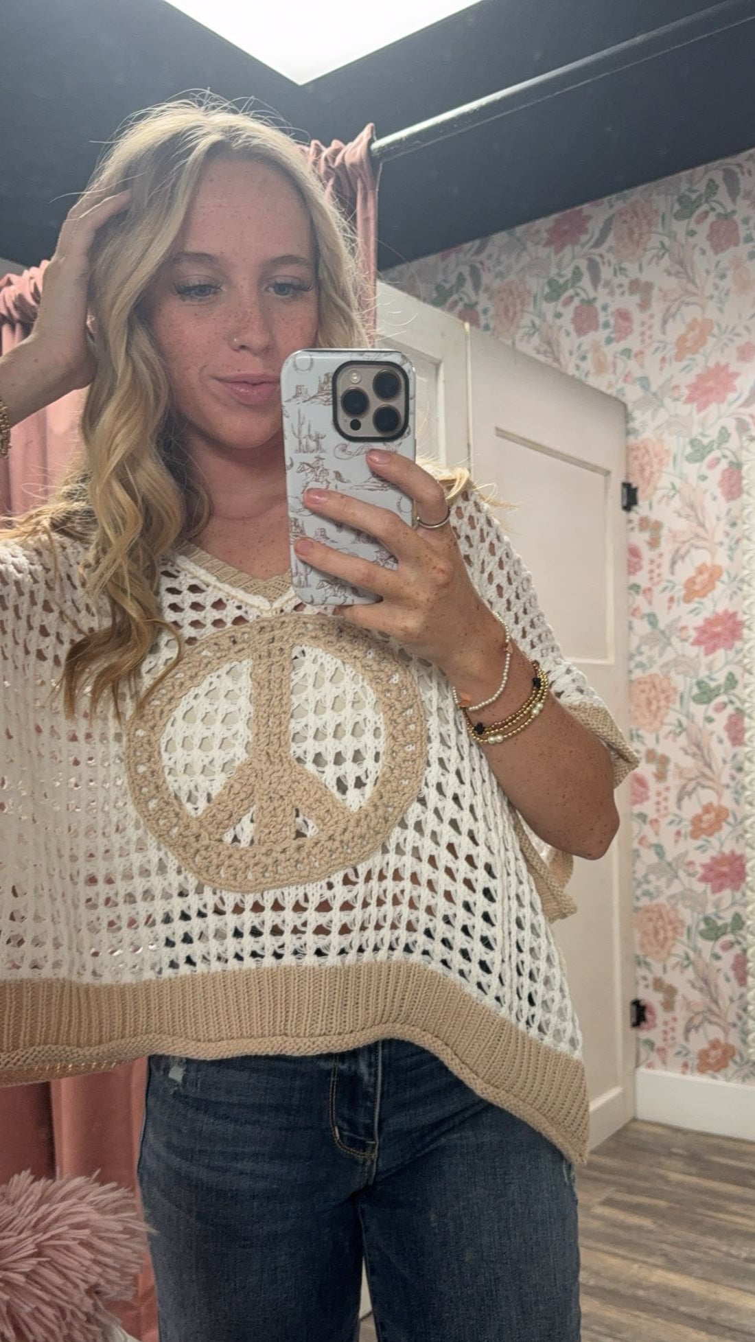Colorful Peaceful Sweater