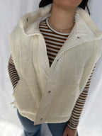 Striped Crew Neck Fitted Long Sleeve Top