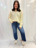 Collared V Neck Sweater