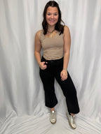 Ultra Soft Lined Striped Tank