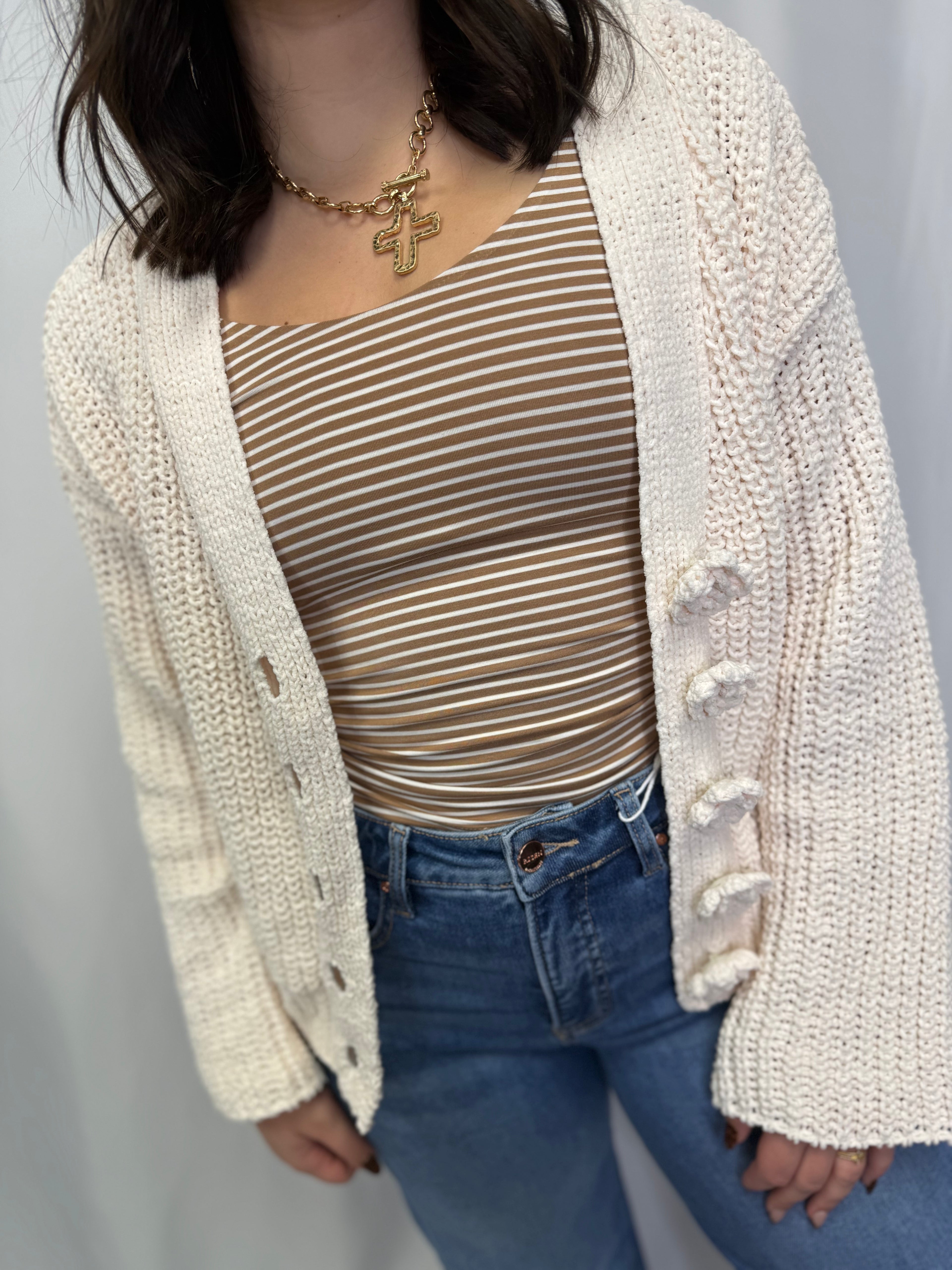 Ultra Soft Lined Striped Tank