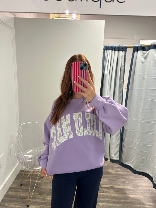 LuluMac Camo Sweatshirt