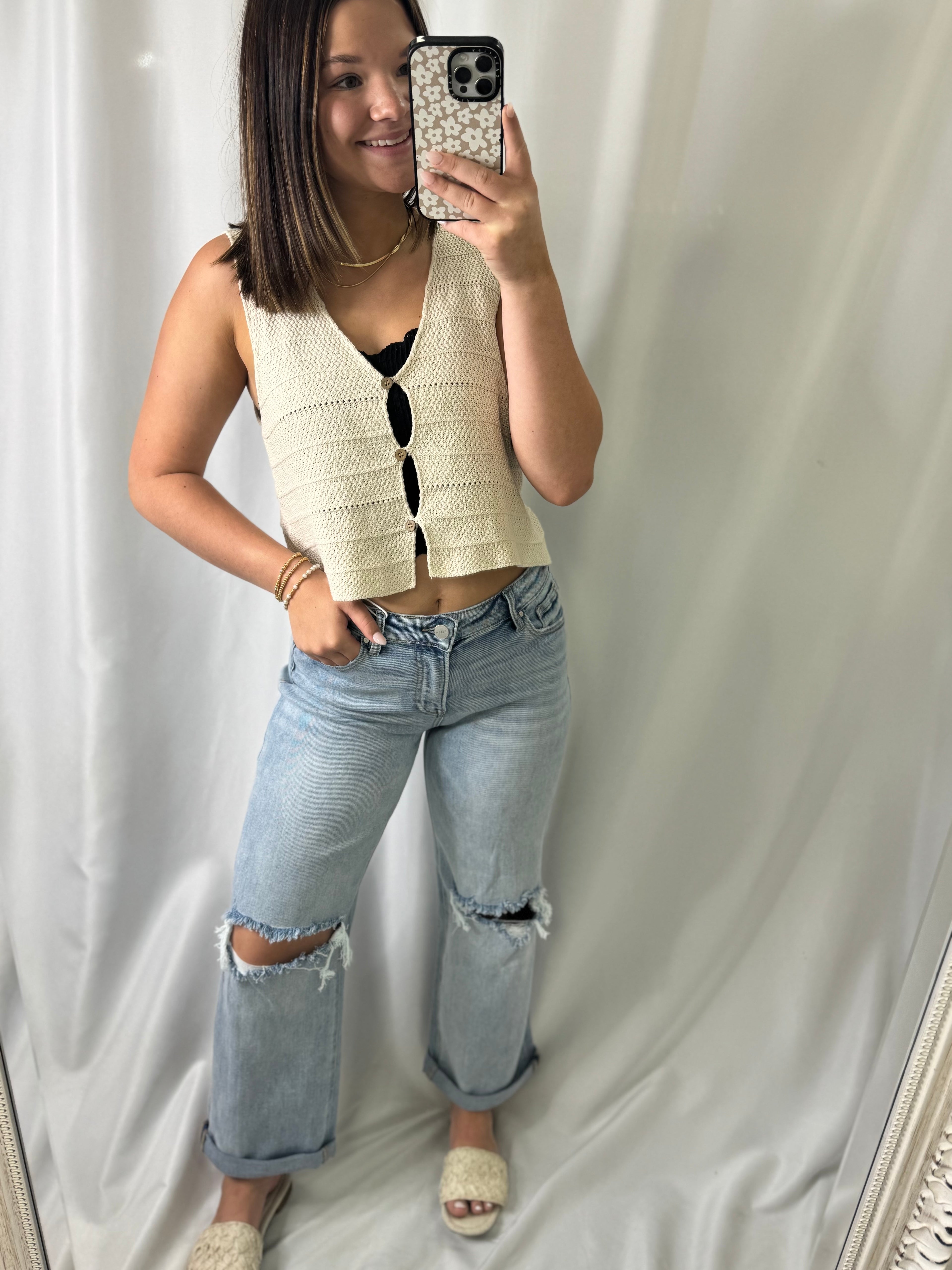 MR Boyfriend Jeans With Cuff