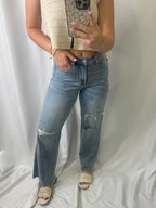 MR TC Destroy Wide Jeans