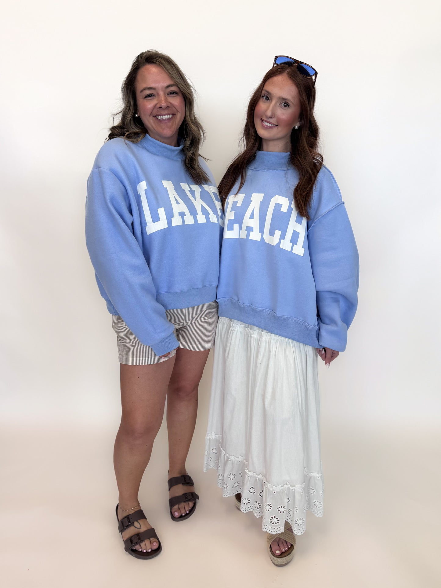 BEACH/LAKE Mock Neck