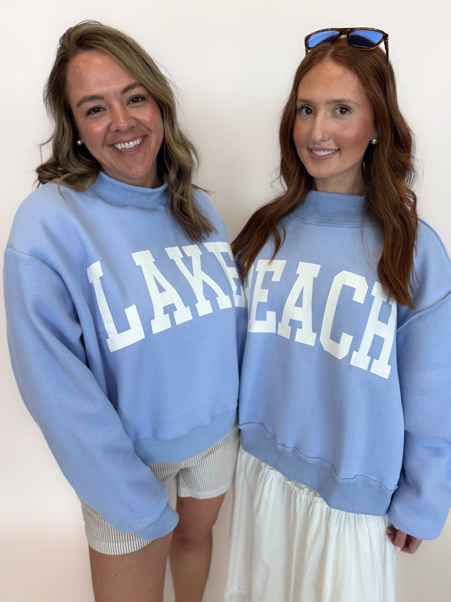 BEACH/LAKE Mock Neck
