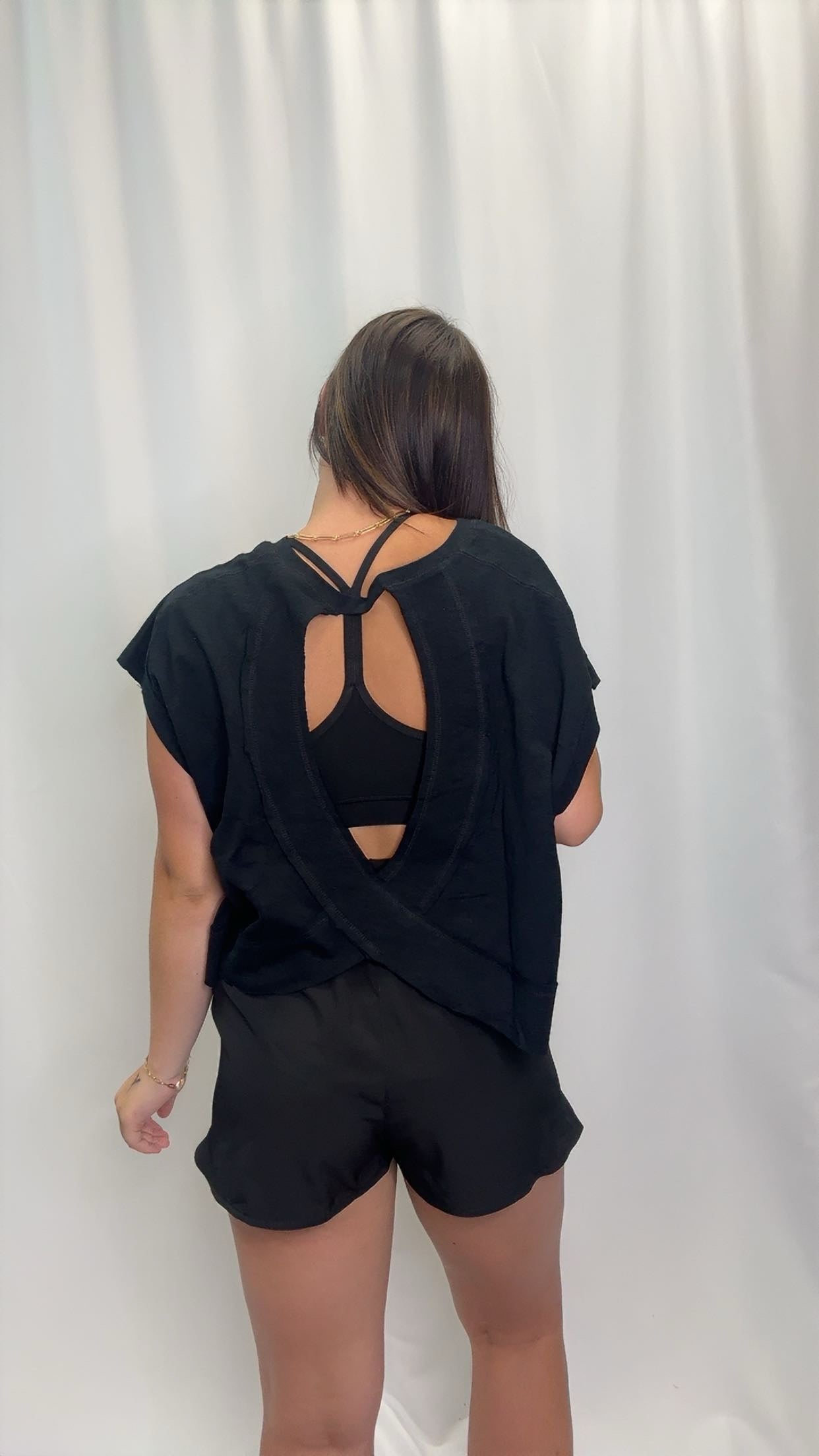 Cool Open Back Top