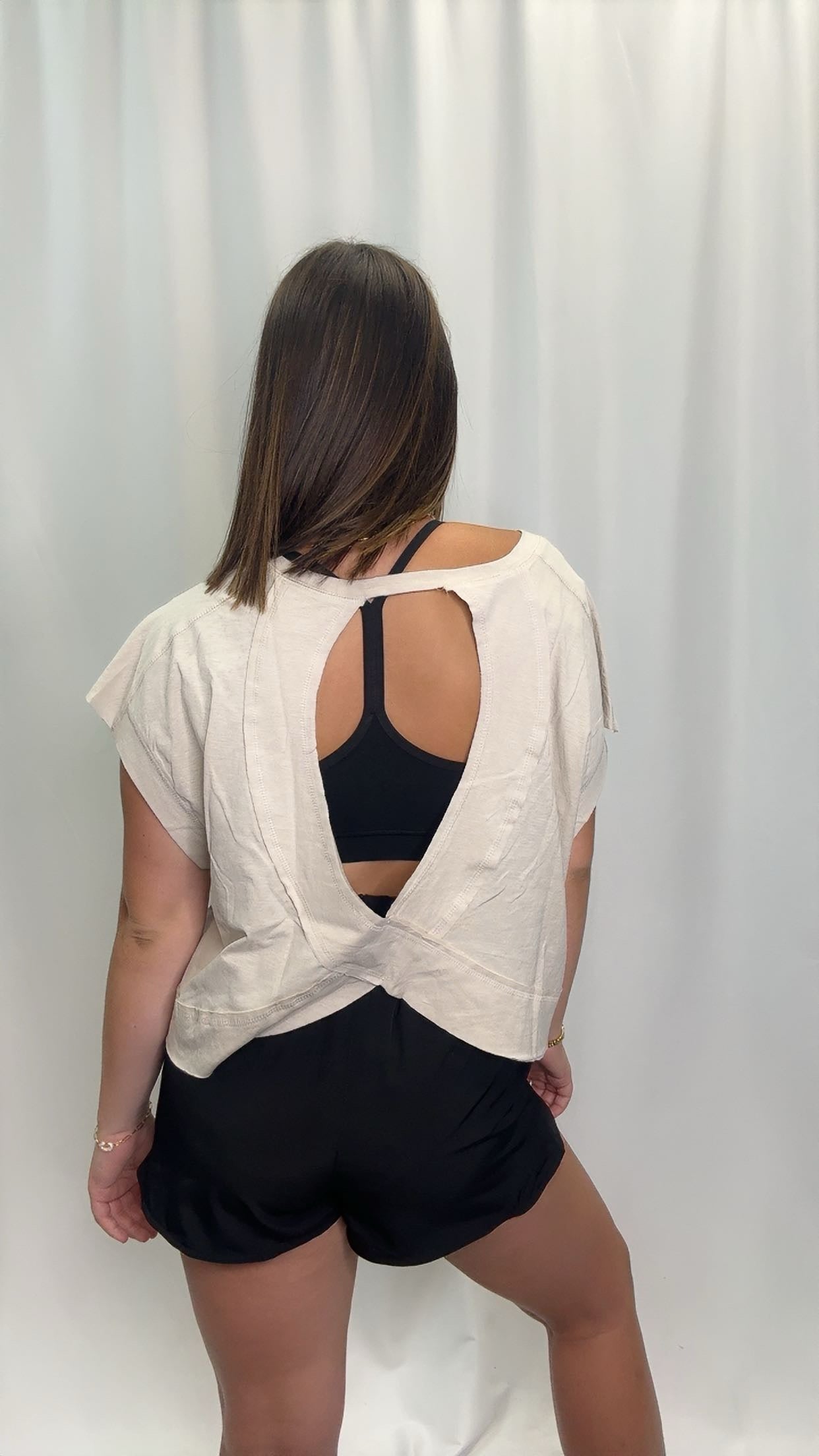 Cool Open Back Top