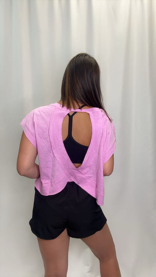 Cool Open Back Top