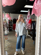 TC MR Crop Cuff Jeans