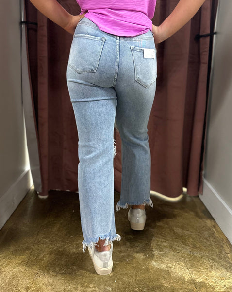 HR Straight Crop Jeans