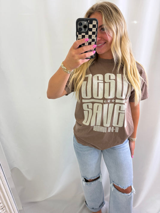 Jesus Saves Tee
