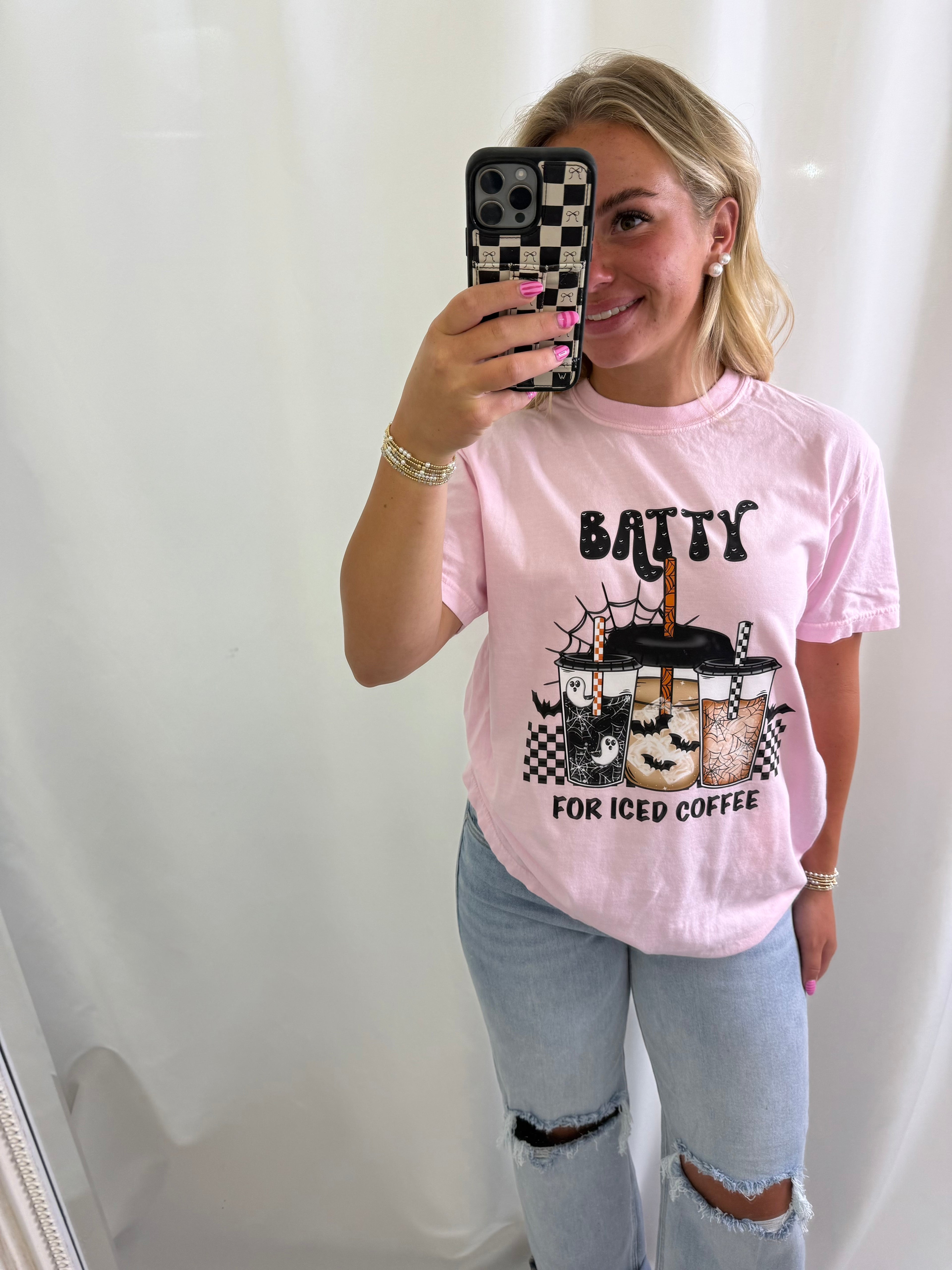 Batty for Iced Coffee Tee