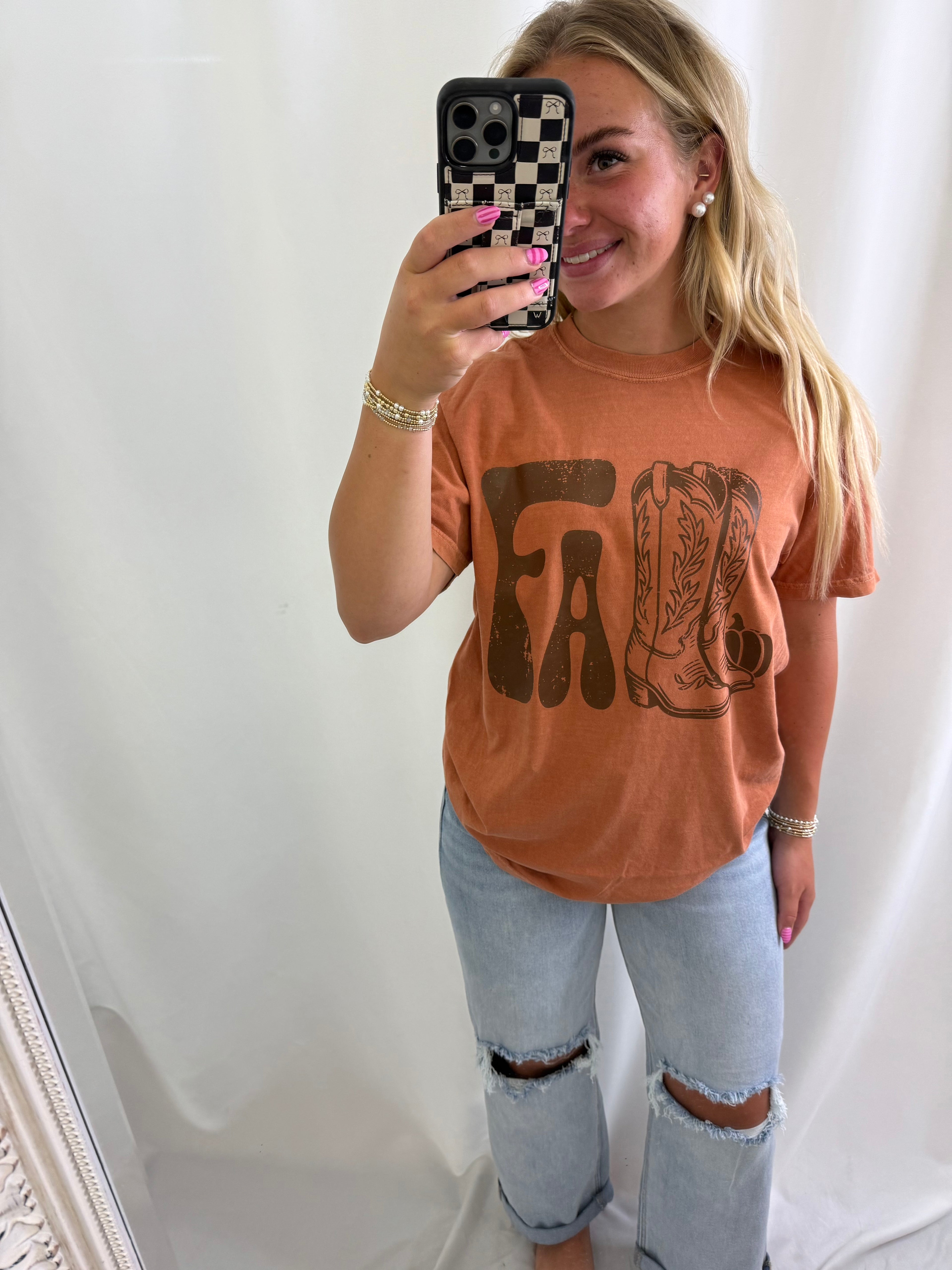 Fall Boots Tee