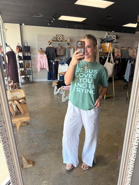 Jesus Loves You & Im Trying Tee