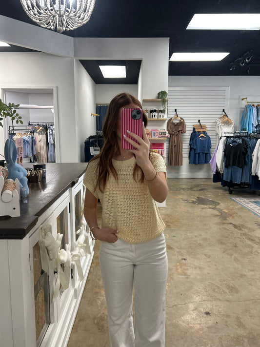 Light Layer Knit Top
