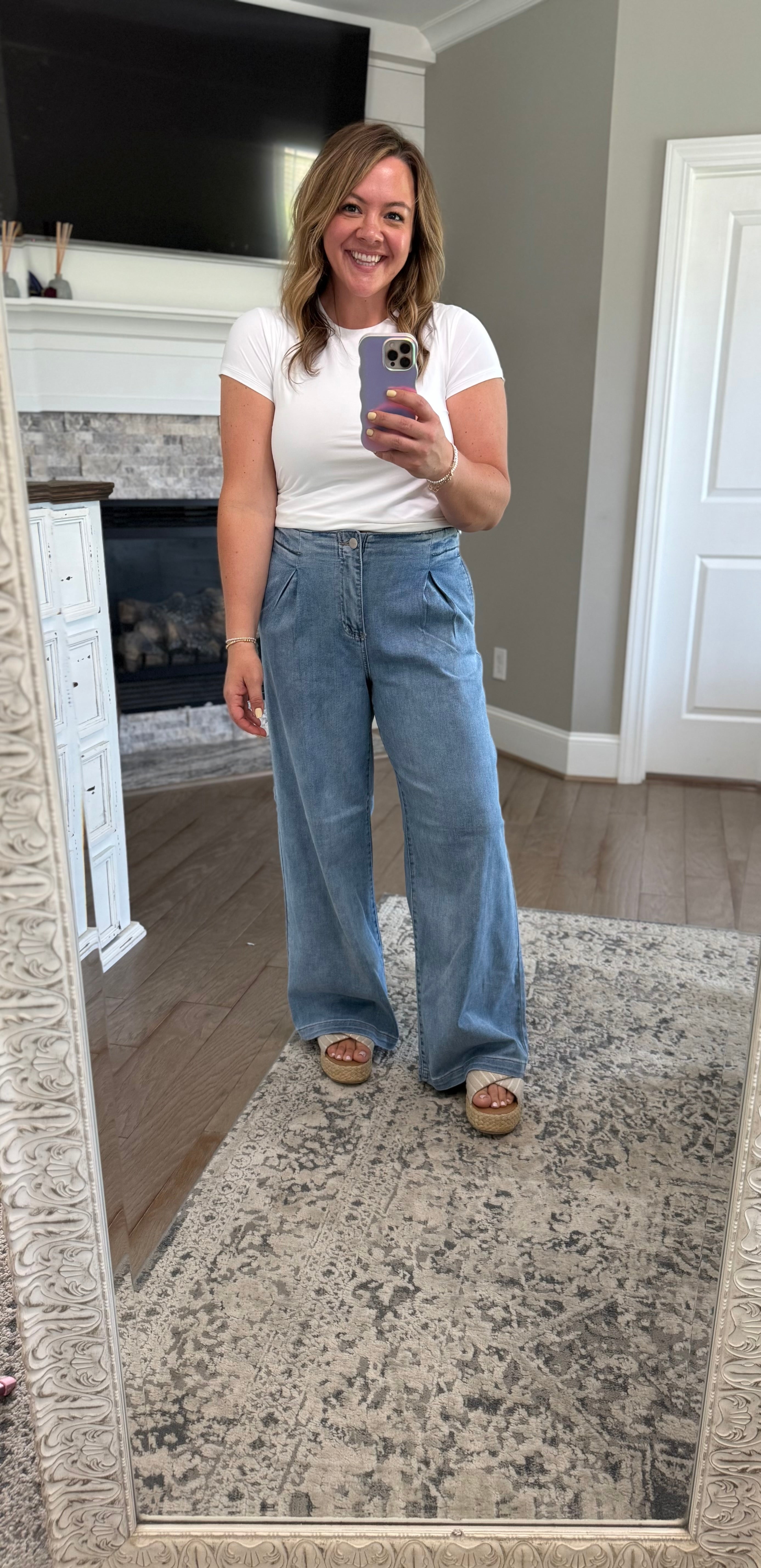 MR Wide Relaxed Waist Jeans