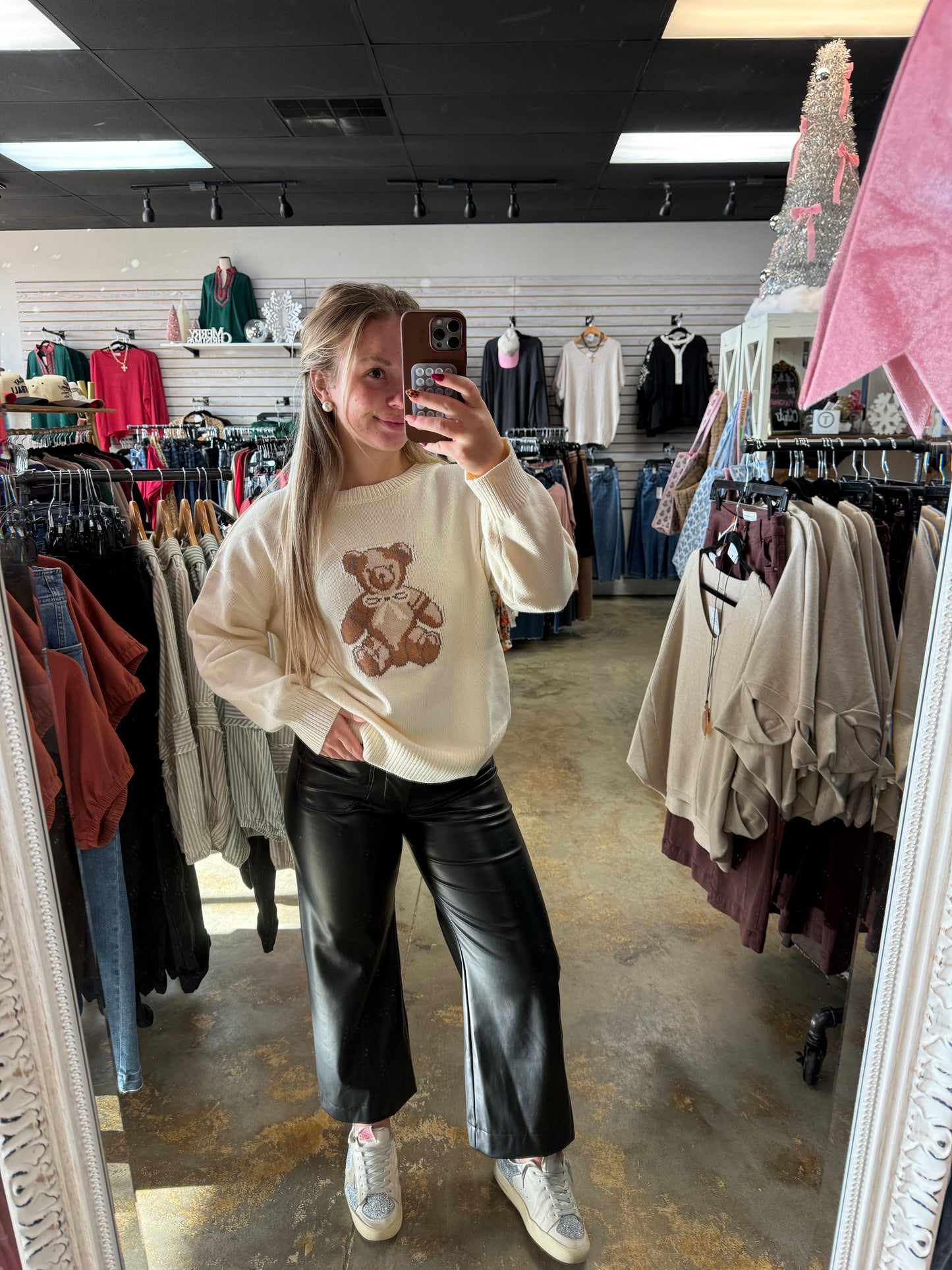 Teddy Pullover Sweater