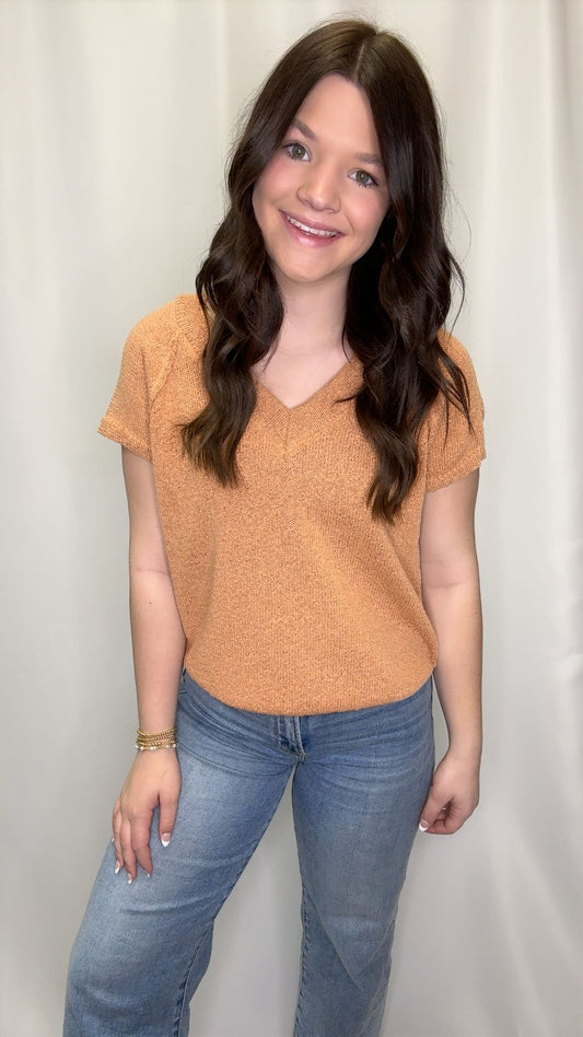 V-neck Sweater Top