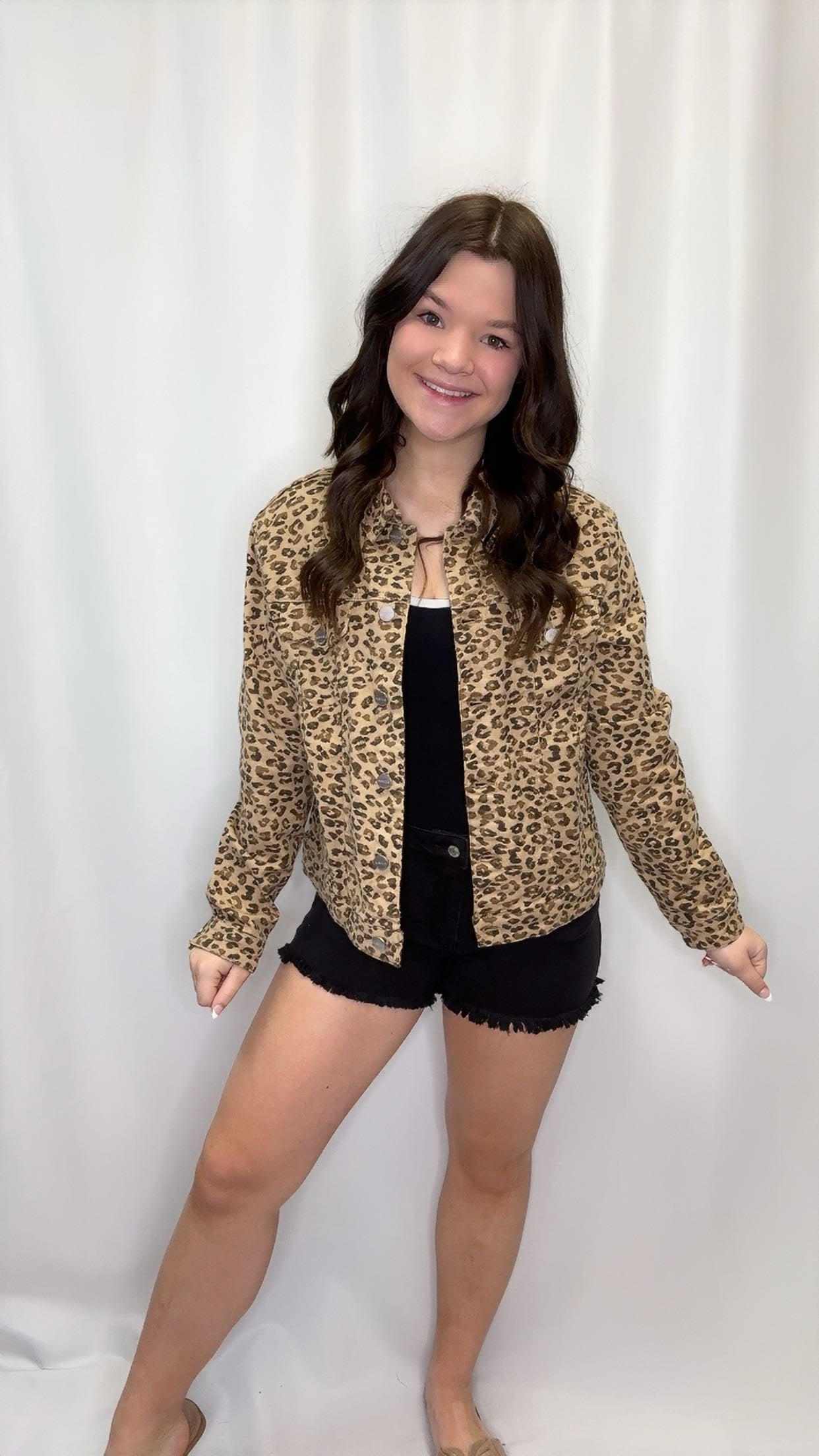 Leopard Oversized Jacket