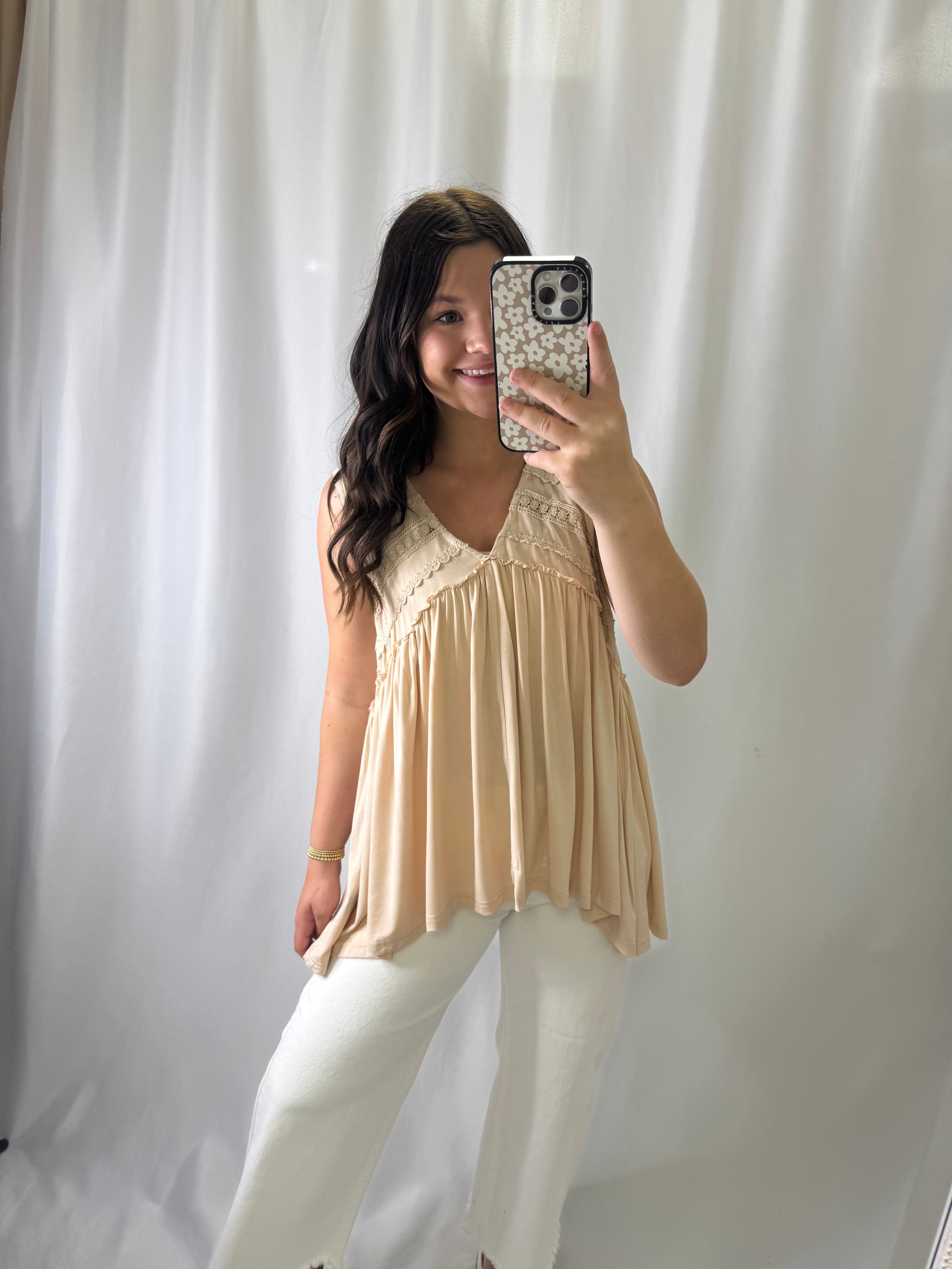 Basic Meets Feminine Tank