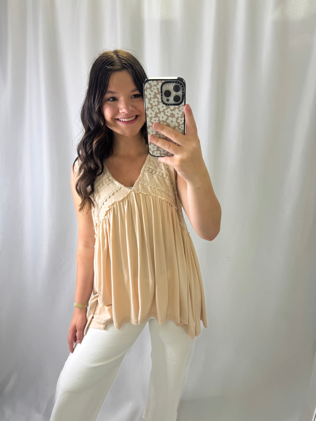 Basic Meets Feminine Tank