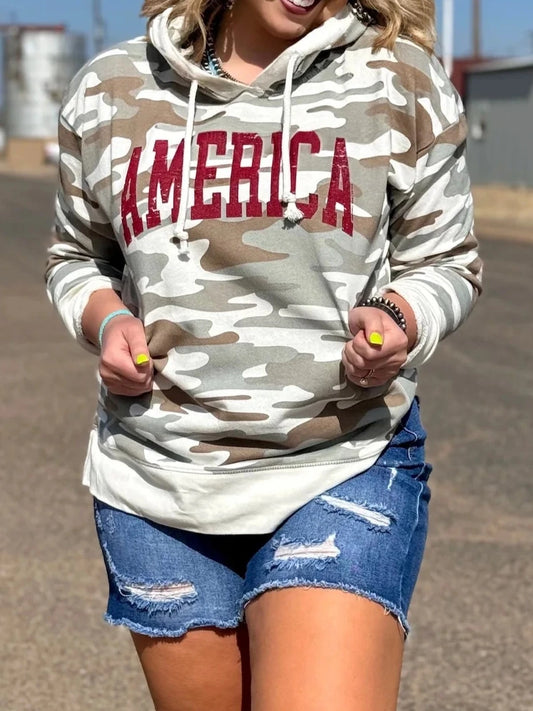 American Camo Hoodie