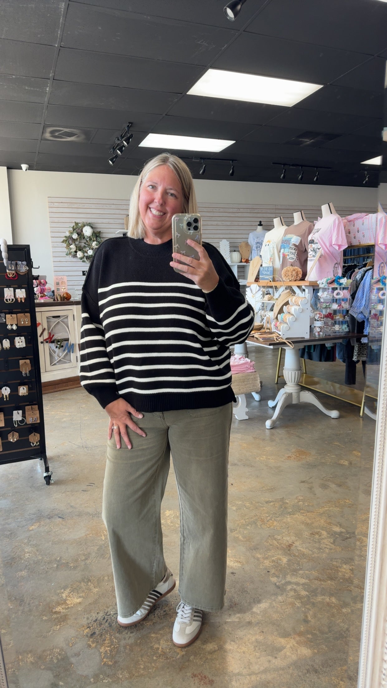 Patch Pocket Wide Leg